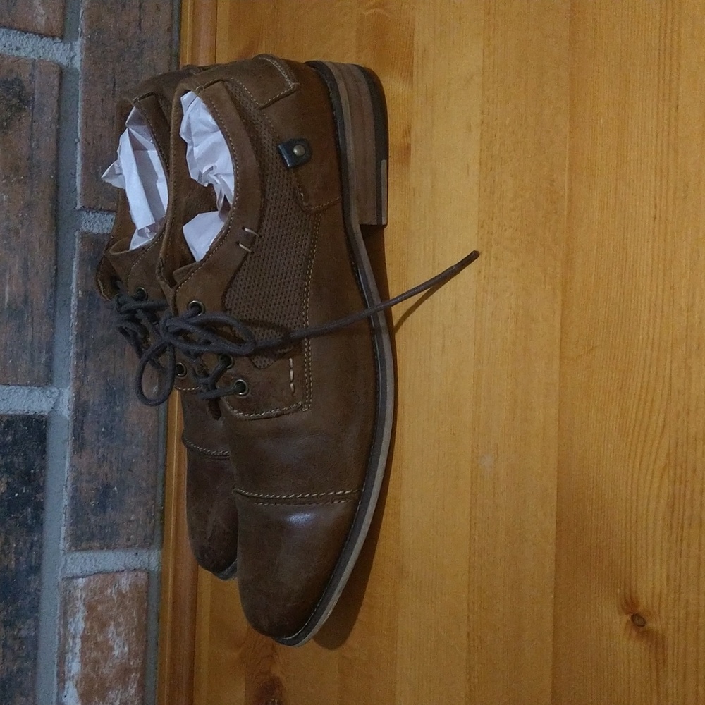 Steve Madden Men's Jagwar Oxford, brown, leather - Picture 6 of 17